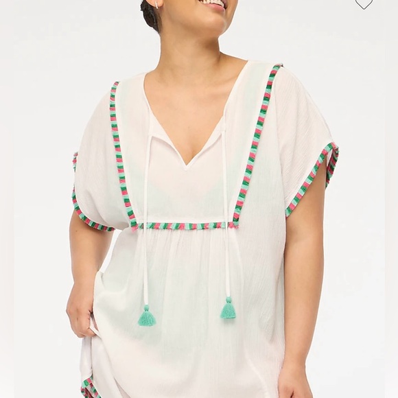 Womens J.Crew Beach Tunic - Picture 4 of 10